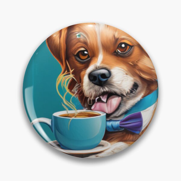 Item preview, Java Joy - A Happy Dog and His Favorite Beverage designed and sold by WBP Mart.