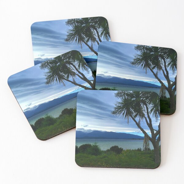 Item preview, Peaceful lake view with hills in background designed and sold by Azaswi.