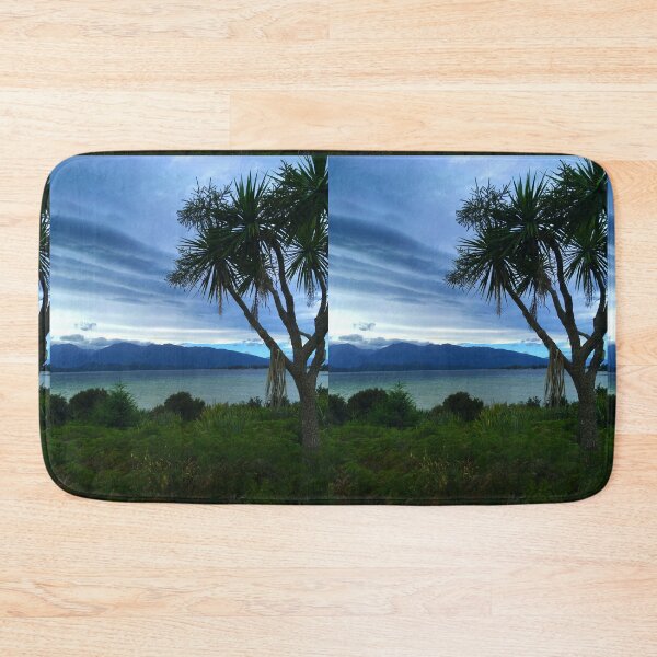 Item preview, Peaceful lake view with hills in background designed and sold by Azaswi.