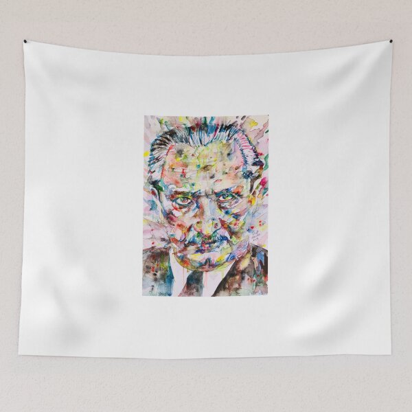 Item preview, MARTIN HEIDEGGER watercolor portrait .2 designed and sold by lautir.