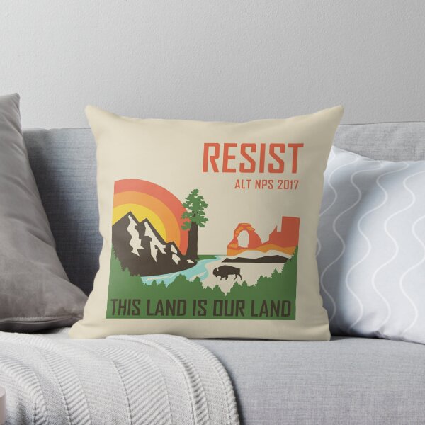 18x18 Throw Pillow: Legends Of The National Parks-Extra Terrestrial -  Anderson Design Group