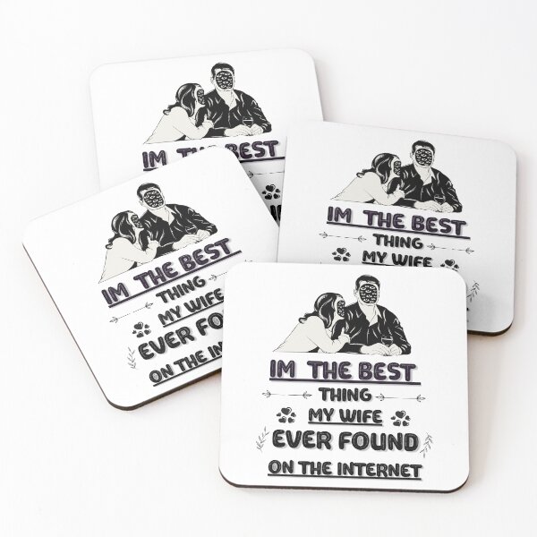 Item preview, I'm The Best Thing My Wife Ever Found On The Internet Retro T-Shirt designed and sold by samhawky.