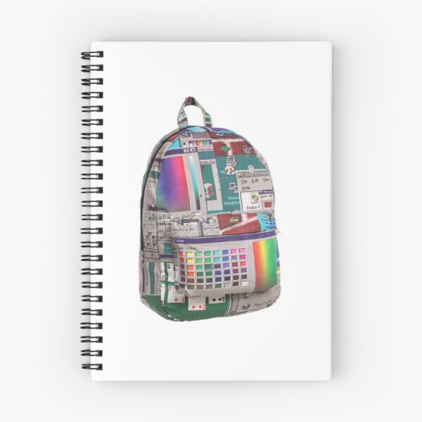 Item preview, Vaporwave Cyber Backpack designed and sold by vapormoon.
