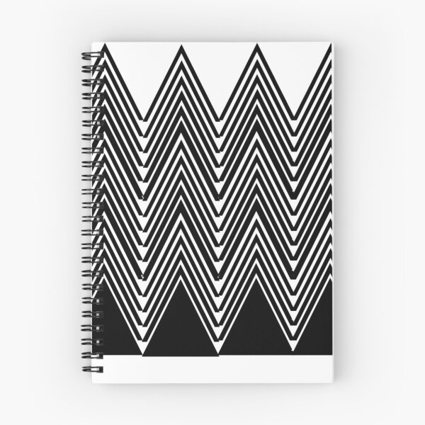 Item preview, Overlapping black and white triangles designed and sold by Nabidrabbu.