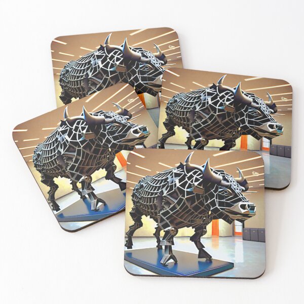 Item preview, Cyborg Bull designed and sold by Codingart9.