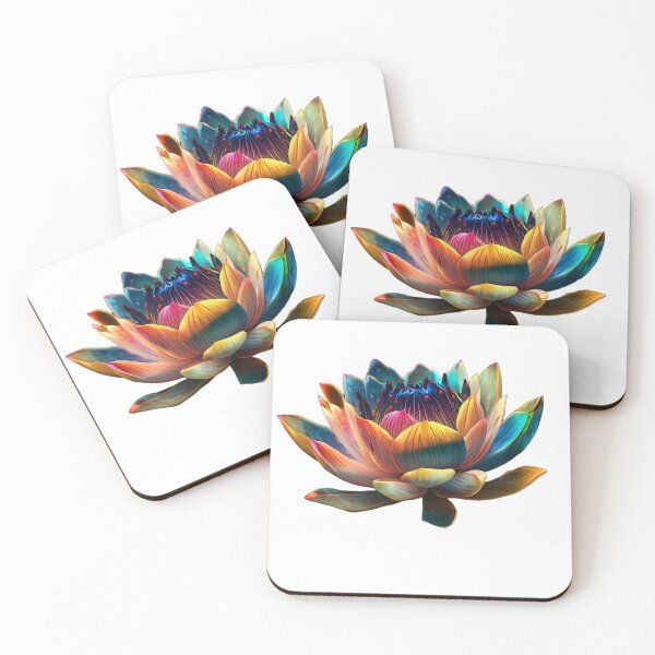 Item preview, Beautiful Lotus - Colourful designed and sold by GloriousArtSKD.
