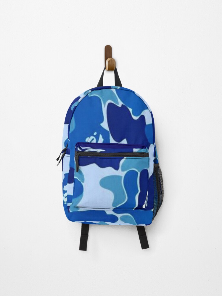 bape backpack blue