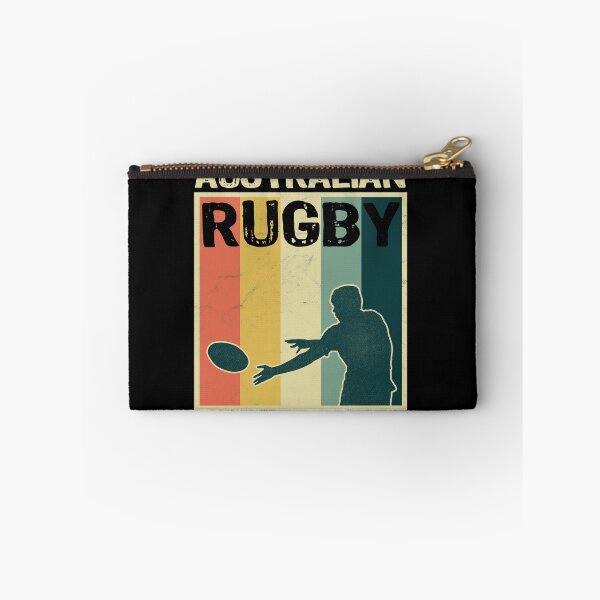 Item preview, Australia Retro Vintage Rugby Silhouette Player  designed and sold by fermo.