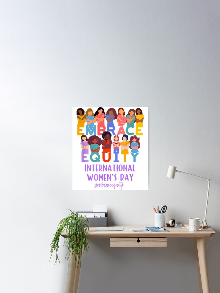 2023 International Women's Day IWD Embrace Equity  Poster for