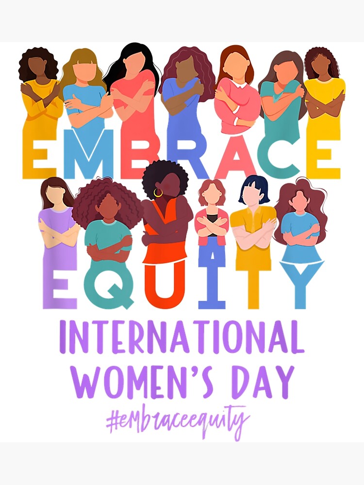 2023 International Women's Day IWD Embrace Equity  Poster for