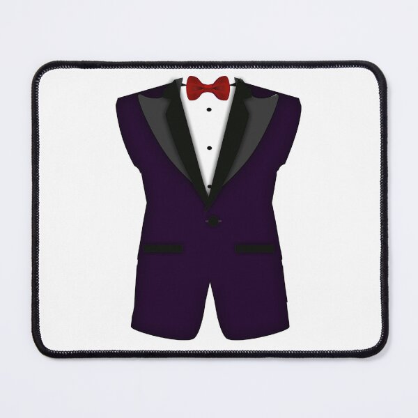 Item preview, Purple with tuxedo | funny tux designed and sold by ZOBBI.