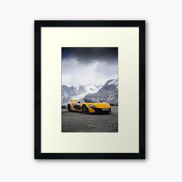 McLaren P1 Framed Art Print