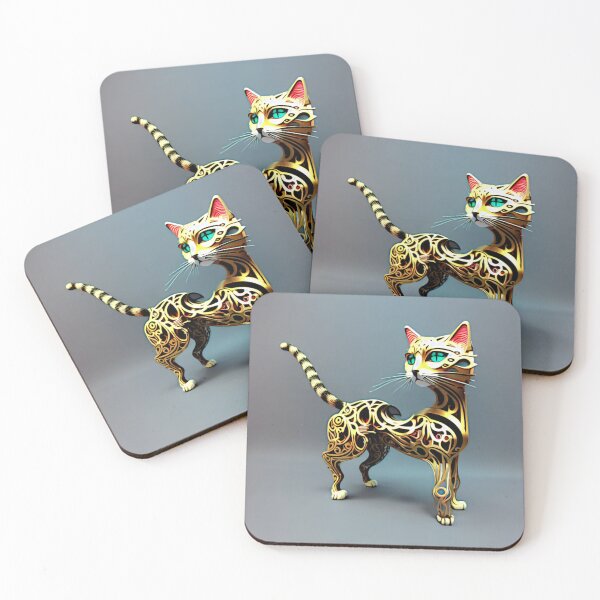 Item preview, Cyborg Cat  designed and sold by Codingart9.