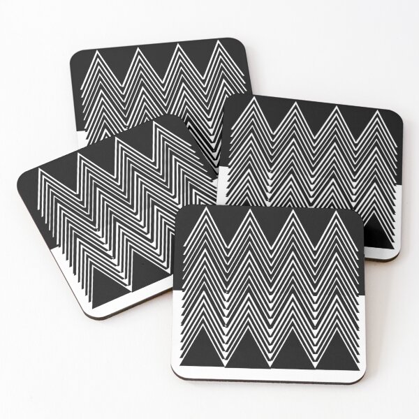 Item preview, Overlapping black and white triangles 2 designed and sold by Nabidrabbu.