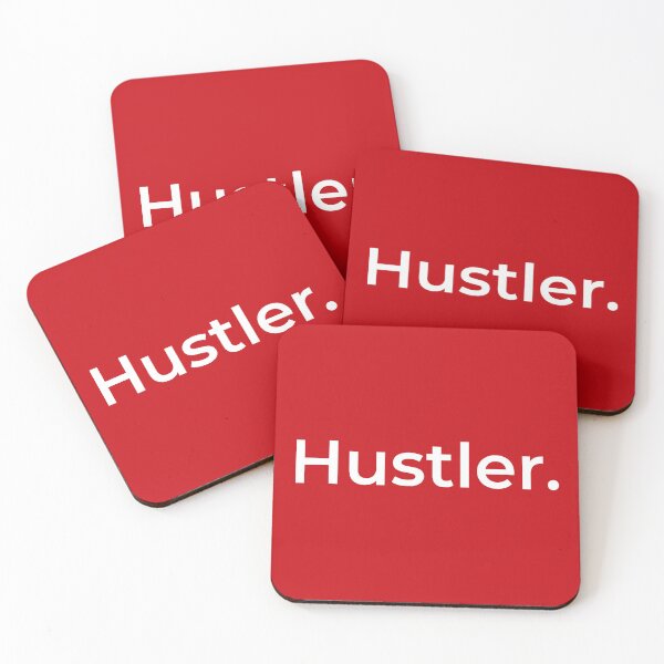 Item preview, Hustler. (red) designed and sold by ArtifyAvangard.