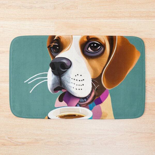 Item preview, A Dog's Love for the Perfect Cup of Joe -  A Cartoon Dog's Morning Pick-Me-Up designed and sold by WBP Mart.