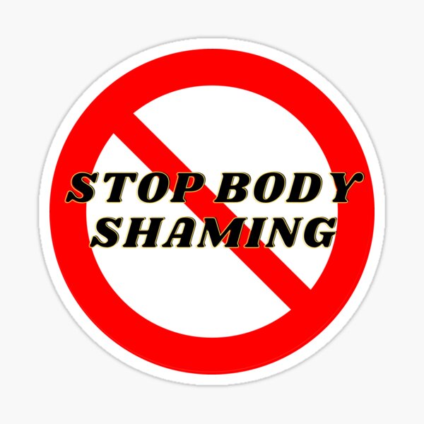 No Body Shame Sticker