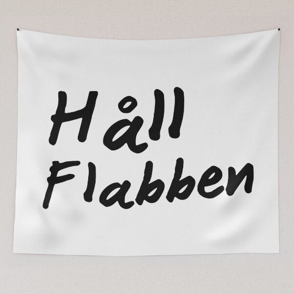 Artikelvorschau, Halle Flabben svart entworfen und verkauft von HallFlabben.