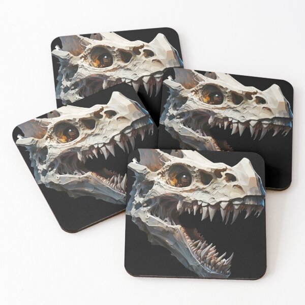 Item preview, Scary dinossaur skull designed and sold by fneto0404.