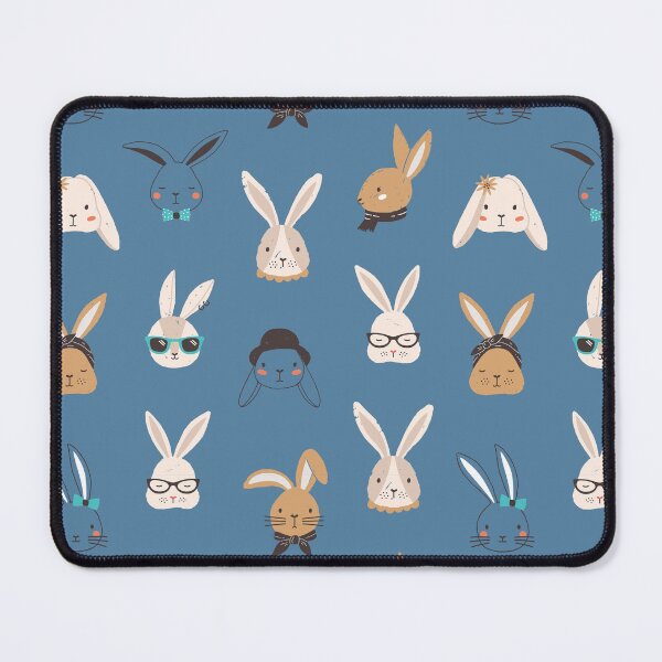 Item preview, cute cartoon rabbits head pattern designed and sold by MerryCrown.