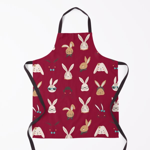 Item preview, cute cartoon rabbits head pattern designed and sold by MerryCrown.