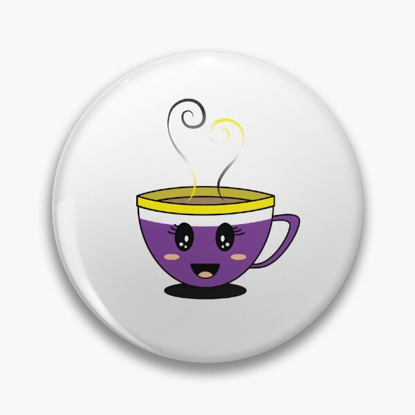 Item preview, Equalitea Nonbinary Flag Pride w/ lashes designed and sold by qteapiecastle.