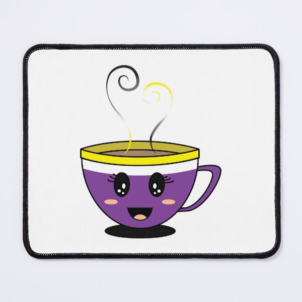 Item preview, Equalitea Nonbinary Flag Pride w/ lashes designed and sold by qteapiecastle.