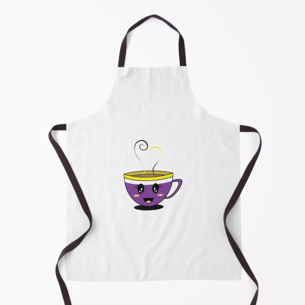 Item preview, Equalitea Nonbinary Flag Pride w/ lashes designed and sold by qteapiecastle.