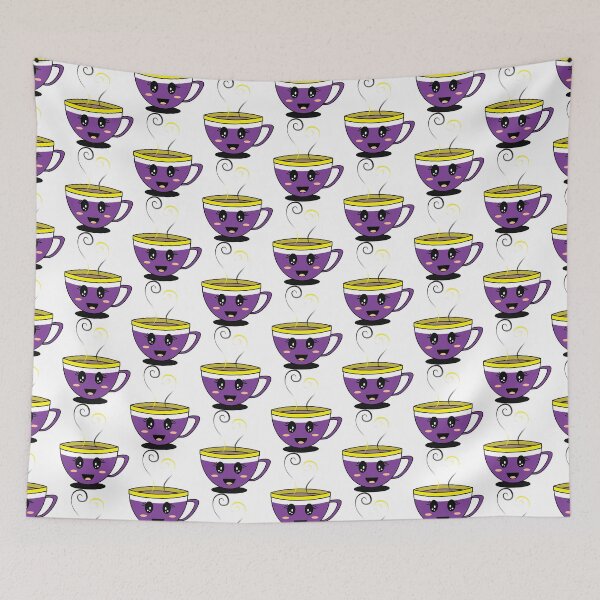 Item preview, Equalitea Nonbinary Flag Pride w/ lashes designed and sold by qteapiecastle.