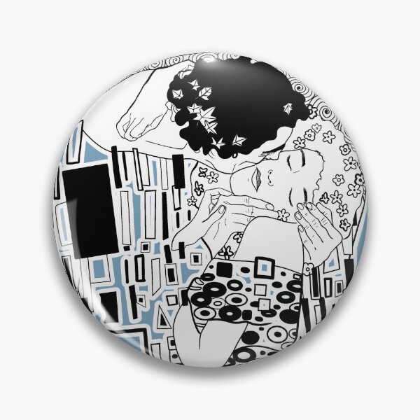 Item preview, Gustav Klimt kiss designed and sold by Blacklinesw9.