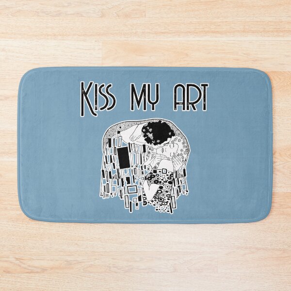 Item preview, Gustav Klimt kiss designed and sold by Blacklinesw9.