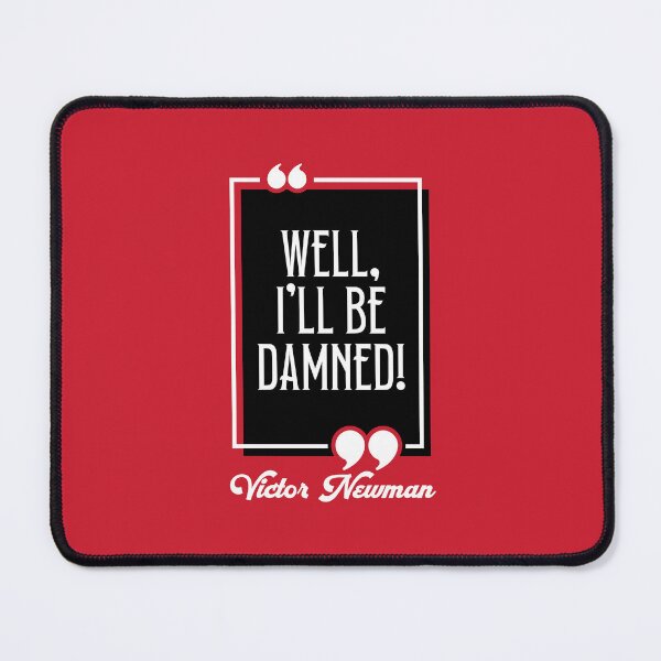 Item preview, Well, I’ll Be Damned! (on Red) designed and sold by PawsitiveMum3.