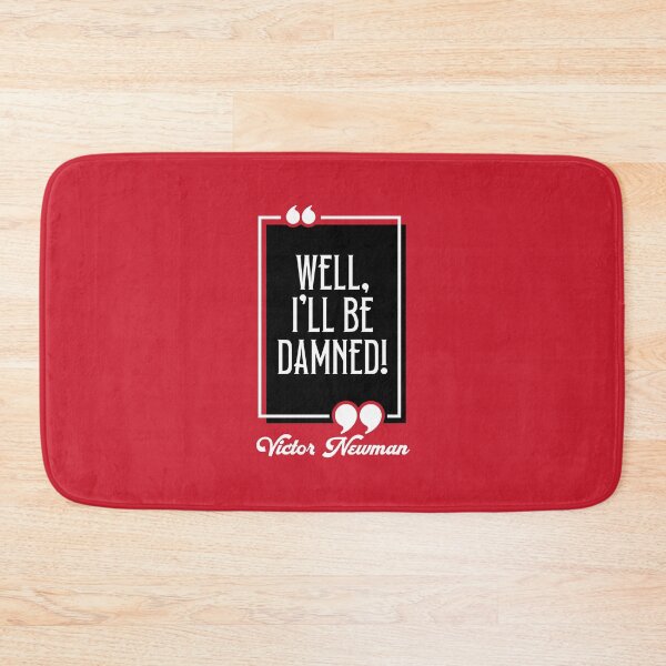Item preview, Well, I’ll Be Damned! (on Red) designed and sold by PawsitiveMum3.