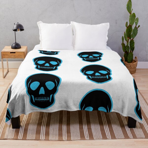Item preview, Calavera azul designed and sold by IsabelleBellino.