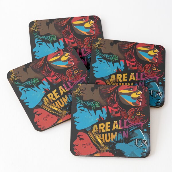 Item preview, We are all human designed and sold by loucaski.