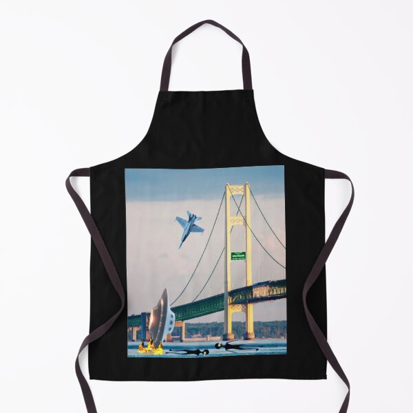 Item preview, WELCOME TO MICHIGAN AND BEAUTIFUL LAKE HURON - UFO DOWNED designed and sold by TechLaughs.
