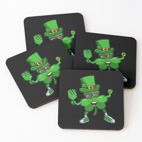 Item preview, Pickleball Cute Shamrock St Patricks Day Gift for Kids Pickleballers designed and sold by grinta2021.