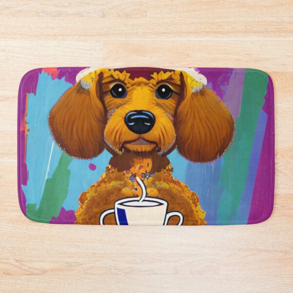 Item preview, A Cartoon Dog's Love for Coffee - A Dog and His Cup of Joe designed and sold by WBP Mart.