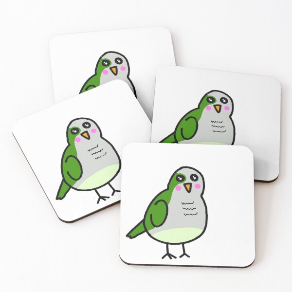 Item preview, Quaker parrot sticker  designed and sold by cwestmore.