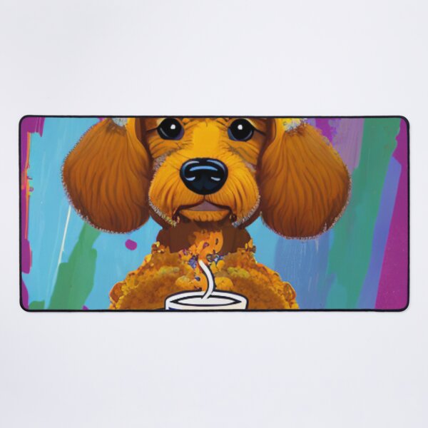 Item preview, A Cartoon Dog's Love for Coffee - A Dog and His Cup of Joe designed and sold by WBP Mart.