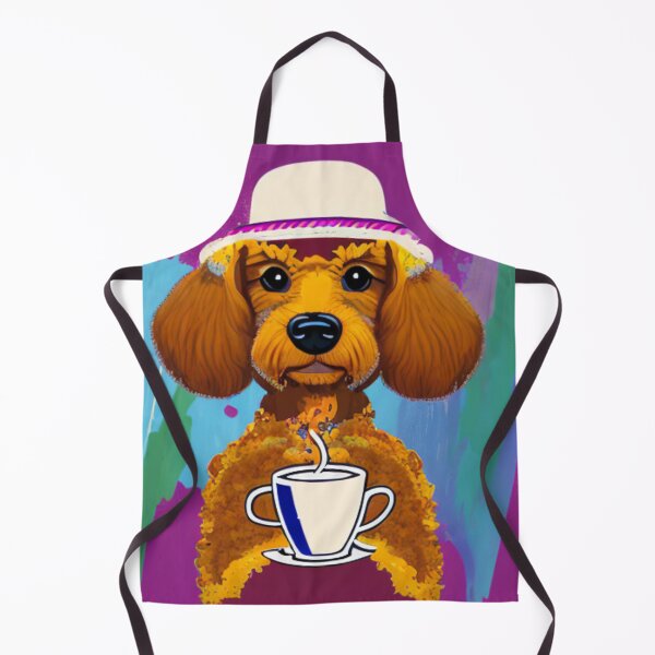 Item preview, A Cartoon Dog's Love for Coffee - A Dog and His Cup of Joe designed and sold by WBP Mart.
