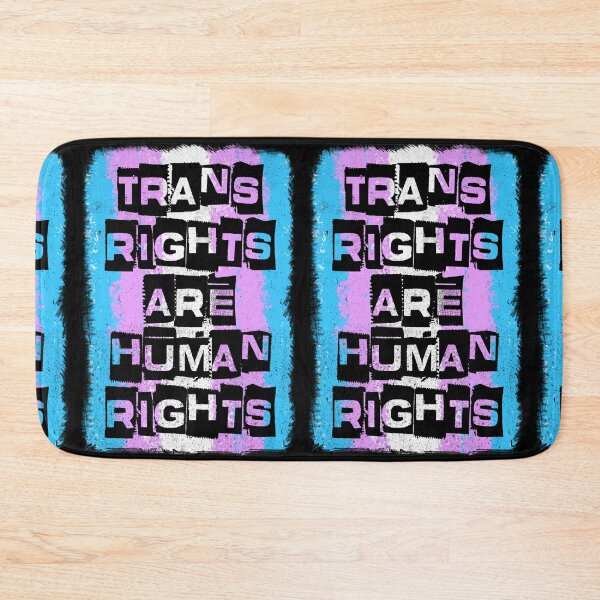 Item preview, Trans rights are human rights  designed and sold by Spookd Moon.