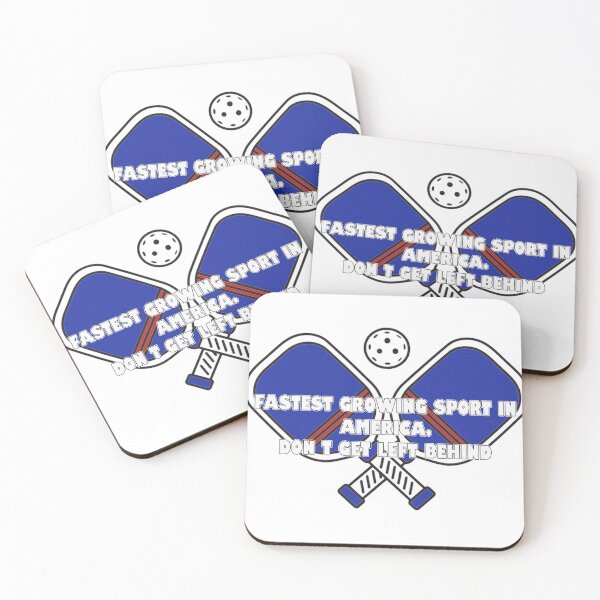 Item preview, pickle ball, fastest growing sport in America. Don’t get left behind - shrinking quote designed and sold by Wenby-Weaselbee.