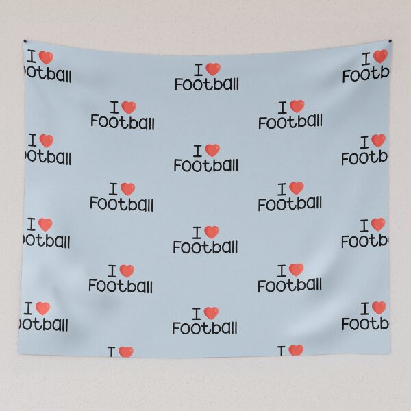 Item preview, I love football designed and sold by IdeasForFreedom.