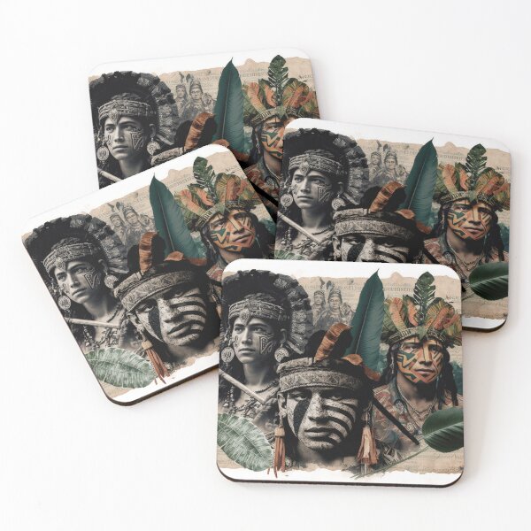 Item preview, Tribes of the Amazon Collage designed and sold by Odd World.