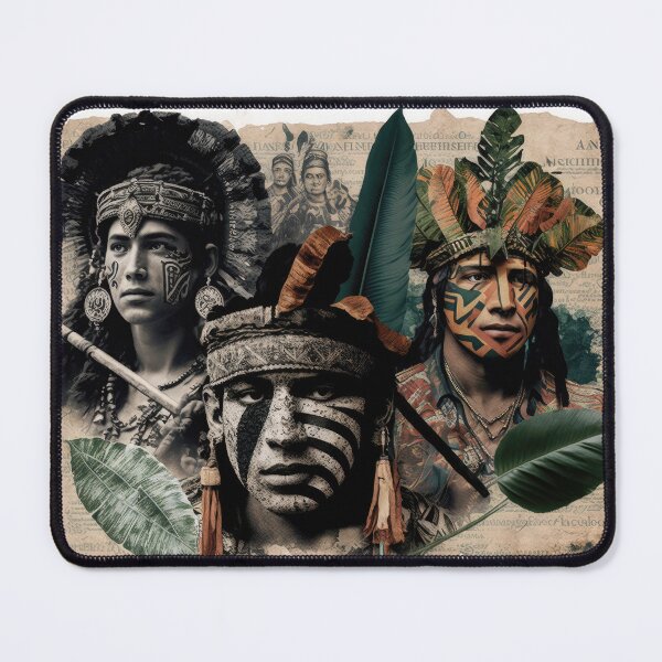 Item preview, Tribes of the Amazon Collage designed and sold by Odd World.