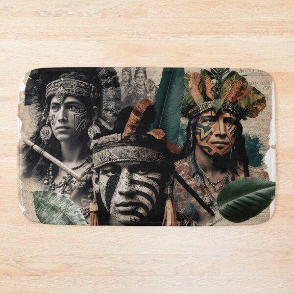 Item preview, Tribes of the Amazon Collage designed and sold by Odd World.