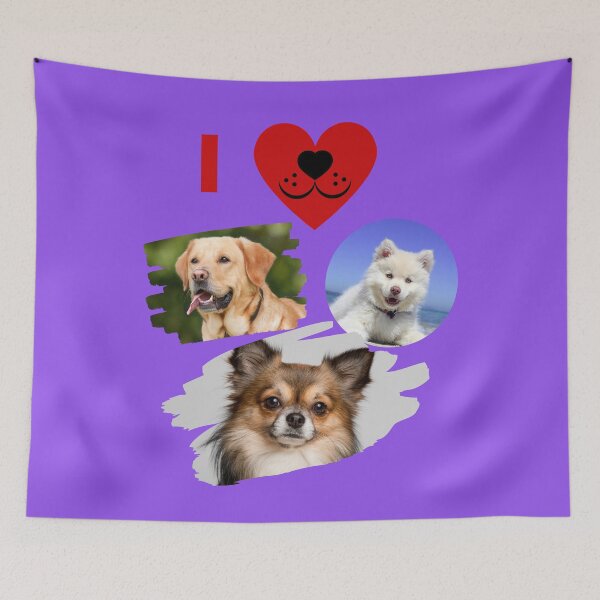 Item preview, I Love Dogs, I Love Dogs, Cute Dog Gift designed and sold by Ksmith-Style.