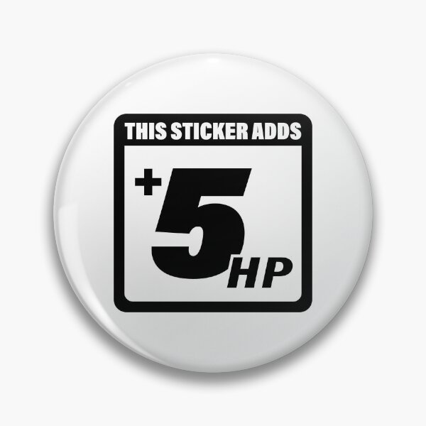Item preview, this sticker adds 5 hp  designed and sold by KMIKBAL7.