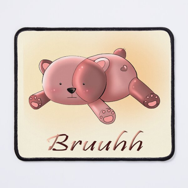Item preview, Bruhh bear, cute teddy bear, brown Teddy Bear designed and sold by GiiReez.